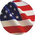 American Flag Mylar Insert - 2"